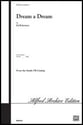 Dream a Dream Two-Part choral sheet music cover